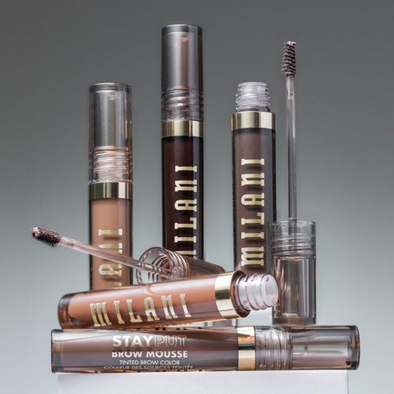 Stay Put Tinted Brow Mousse - Brown Black