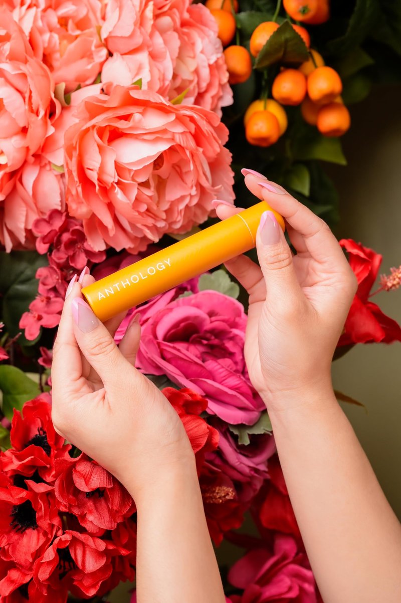 Anthology Amber Saffron 540 Roll On Perfume Oil 0.3oz 9 ML | Woody, Amber, Floral | Clean & Cruelty-Free Fragrance Rollerball