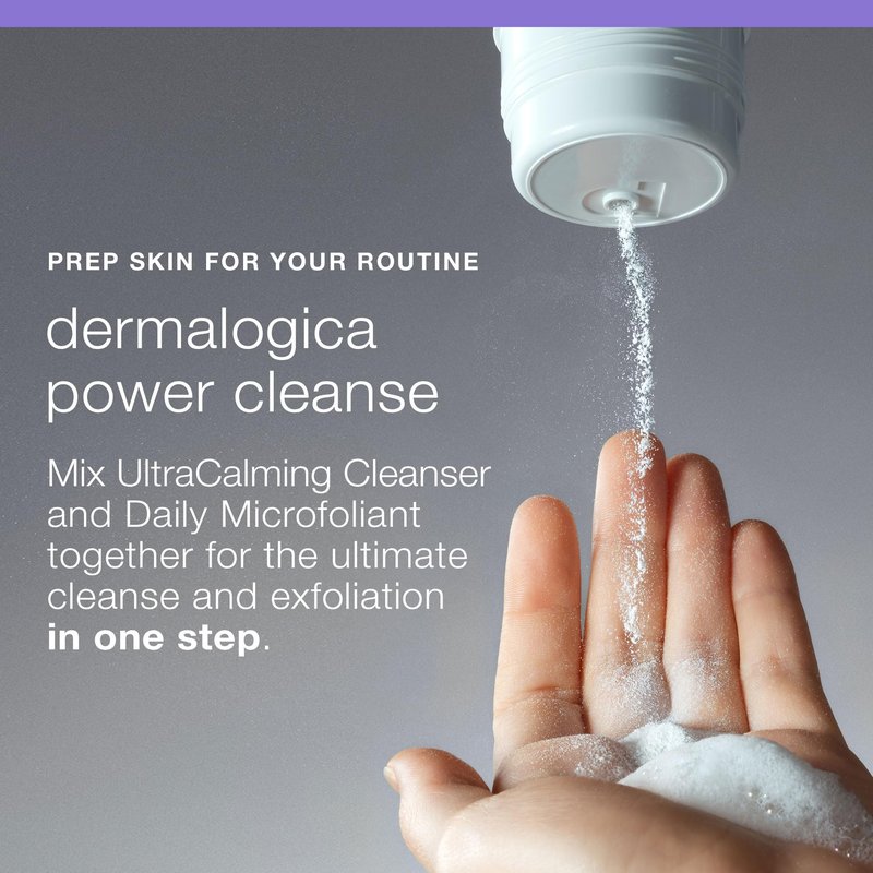 Dermalogica Ultracalming Cleanser, Gentle Face Wash for Sensitive Skin - Calms and Cools Redness and Discomfort, PH Balanced, Non- Foaming, Gel Cream Type, 16.9 Fl Oz