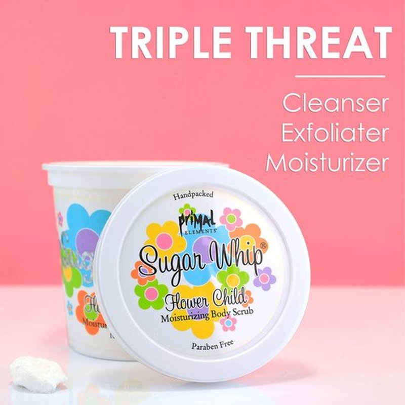 Primal Elements Sugar Whip, Flower Child, 10 Ounce