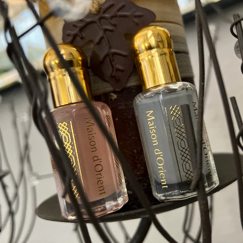 Maison d'Orient Pink Musk (مسك وردي) and Musk Tahara (مسك الطهارة) Hand-crafted Oil Perfumes