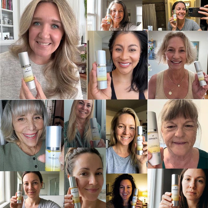 Dermacyl Vitamin C Serum for Face - Peptides c Total Package Serum with Hyaluronic Acid - All-in-One Vitamin Formula for Anti Aging, Hydration, Firms, Lifts, Targets Age spots - Fine Lines & Wrinkles