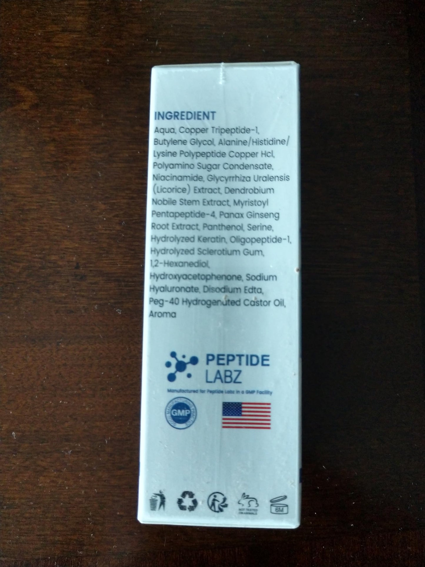 Copper Peptide 10% GHK-CU, 5% AHK-CU peptides Hair Growth Treatment Serum