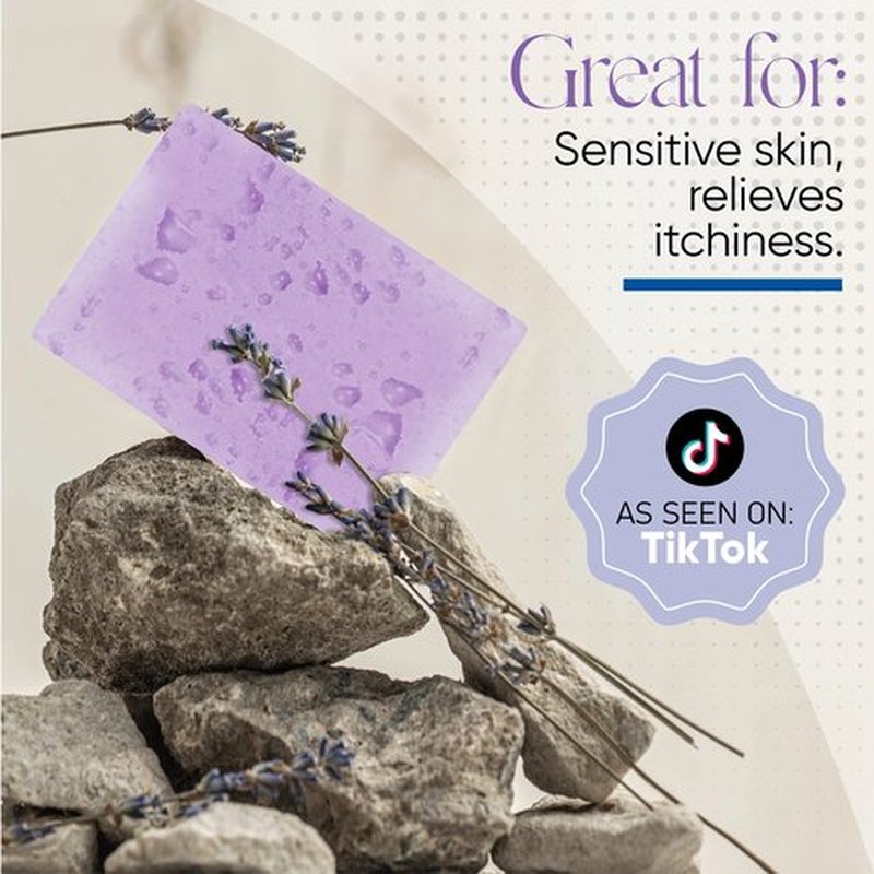 T.Taio Esponjabon Soap Sponge - Cleansing Shower Scrubber - Cleaning Bath Wash Scrub - Oil Removal - Massage & Lather Foot, Elbow, & Face - Bathroom Accessories - Fresh Lavender Scent