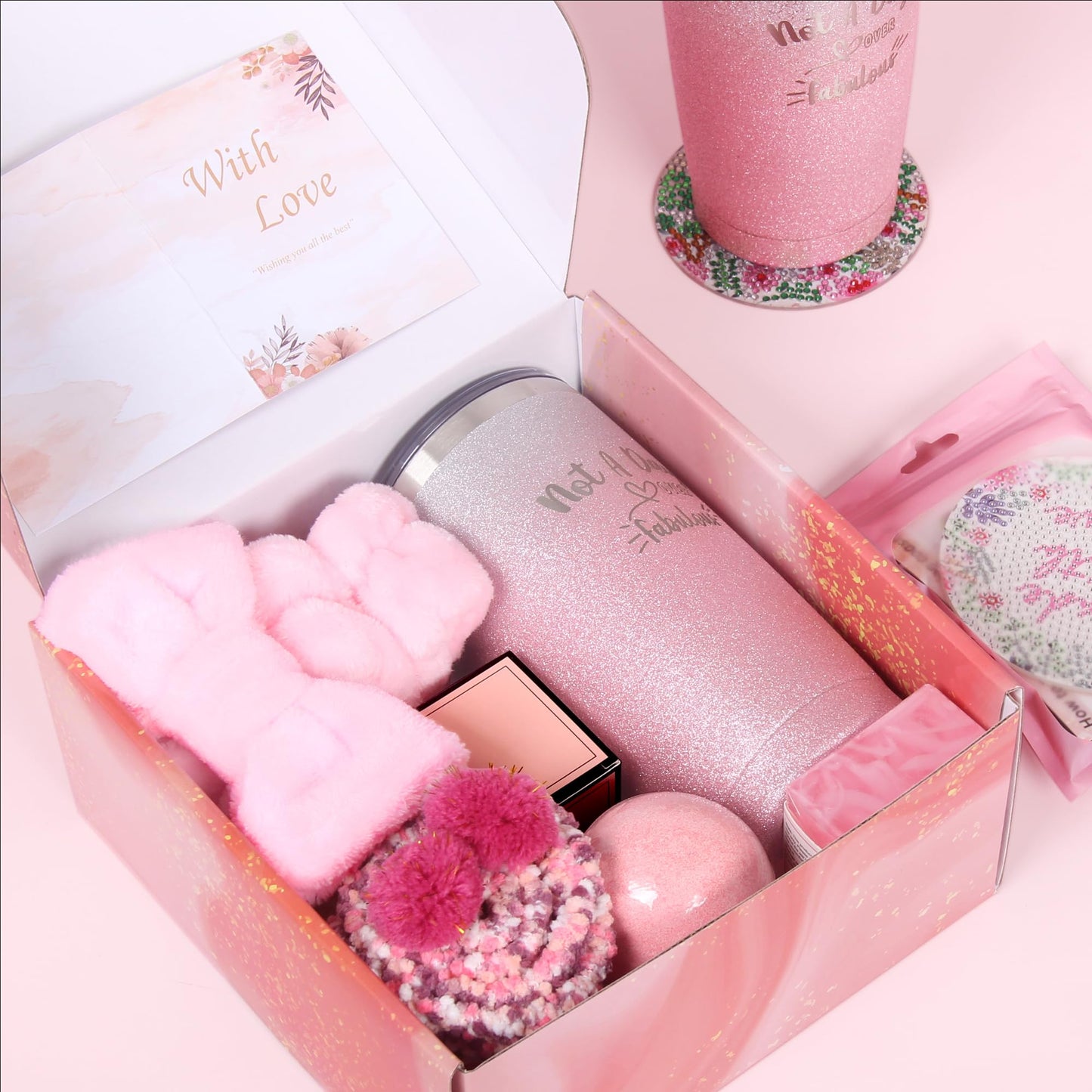 Birthday Gifts for Women,Gift Basket for Women Relaxing Spa Care Gift Set,Get Well Soon Gifts for Women Who Have Everything,Unique Gift Ideas for Best Friend Bestie Girlfriend Sister