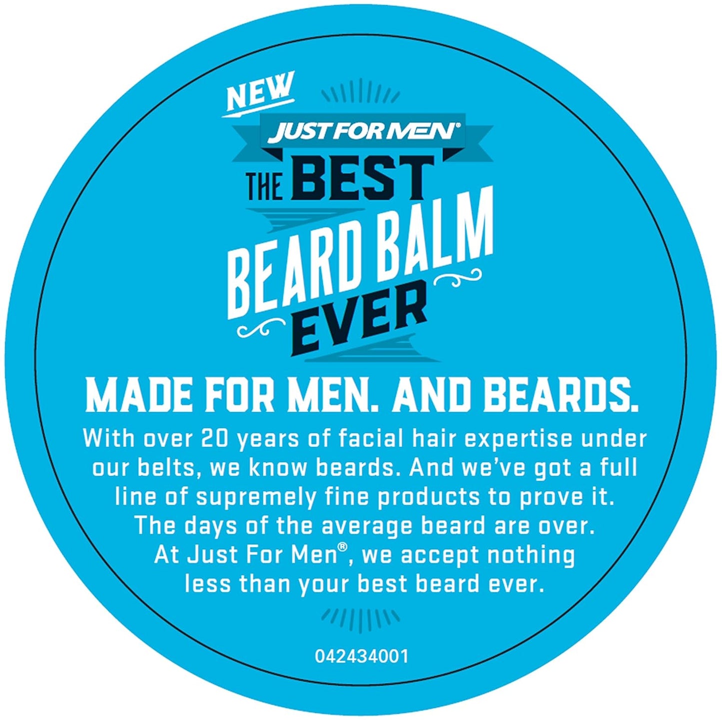 Just For Men The Best Face & Beard Wash Ever, Mosturizes to help prevent beard itching, Acts like Shampoo for the beard, Made with Oatmeal, Aloe, Chamomile, and Jojoba Oil, 3 Fluid Ounce