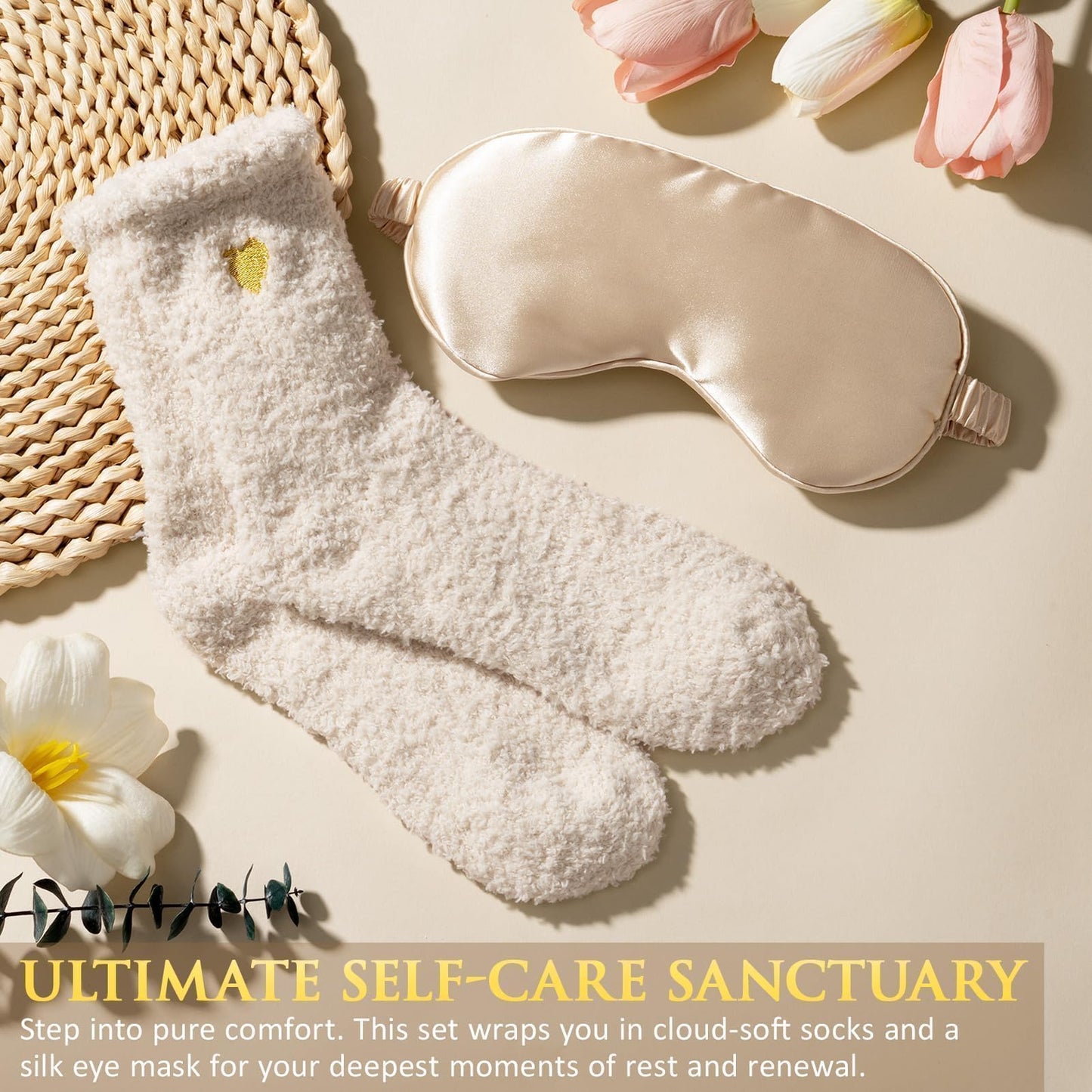 Birthday Gifts for Women Self Care Package Get Well Soon Gift Baskets, Thinking of You Sympathy Gift Set w/ Crochet Flower Bouquet, Unique Christmas Spa Gifts for Women Mom Her Best Friend Sister Wife