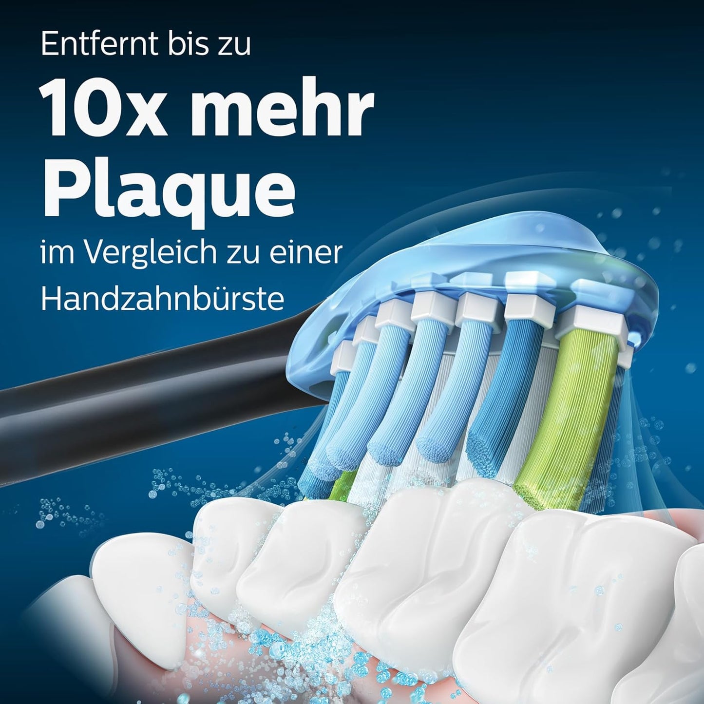 Philips Sonicare Original AdaptiveClean Standard Sonic Toothbrush Heads - 2 Pack in White (Model HX9042/17)