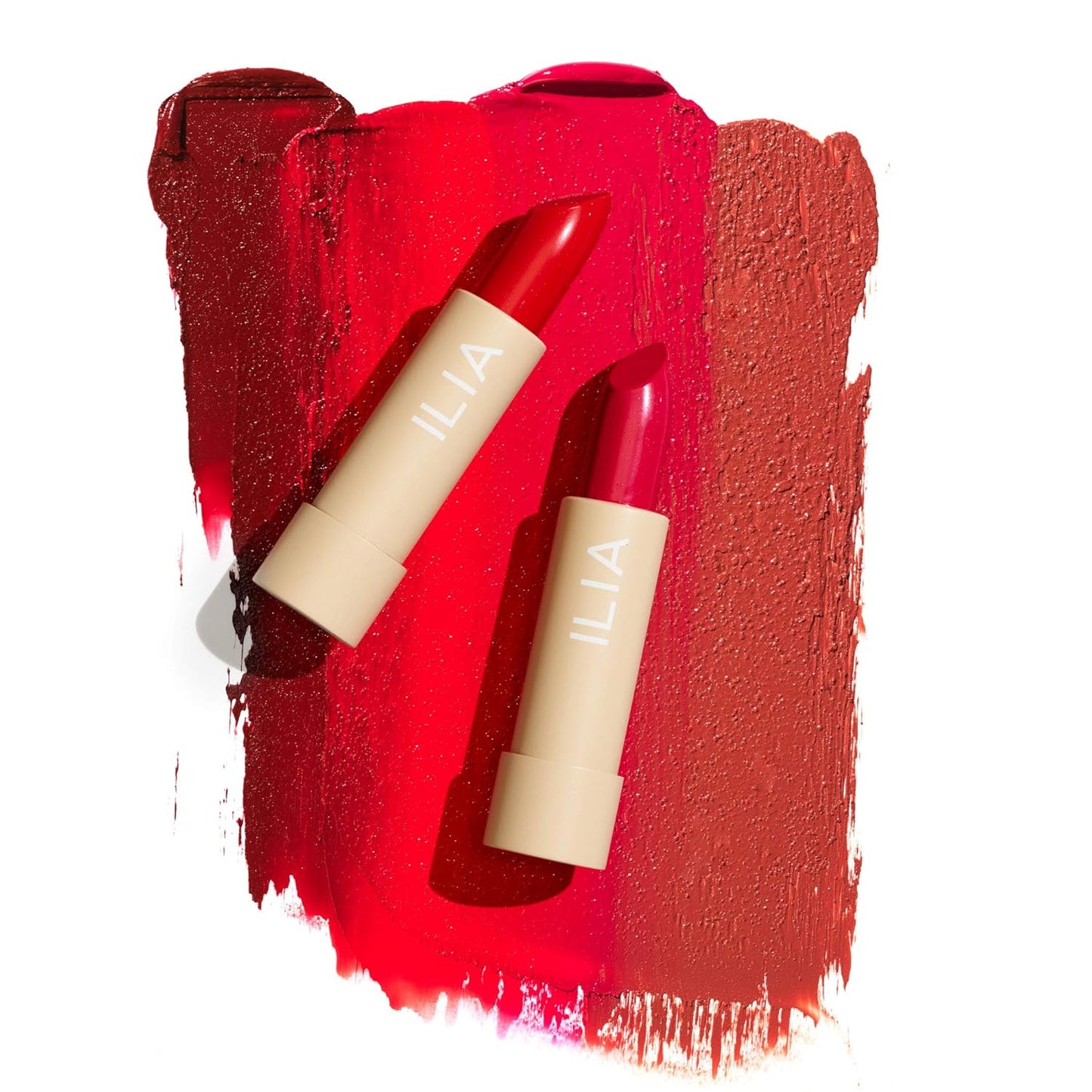 ILIA - Color Block Lipstick | Non-Toxic, Vegan, Cruelty-Free, Hydrating + Long Lasting, No Budge Color with Full Coverage (Amberlight (French Nude With Neutral Undertones), 0.14 oz | 4 g)