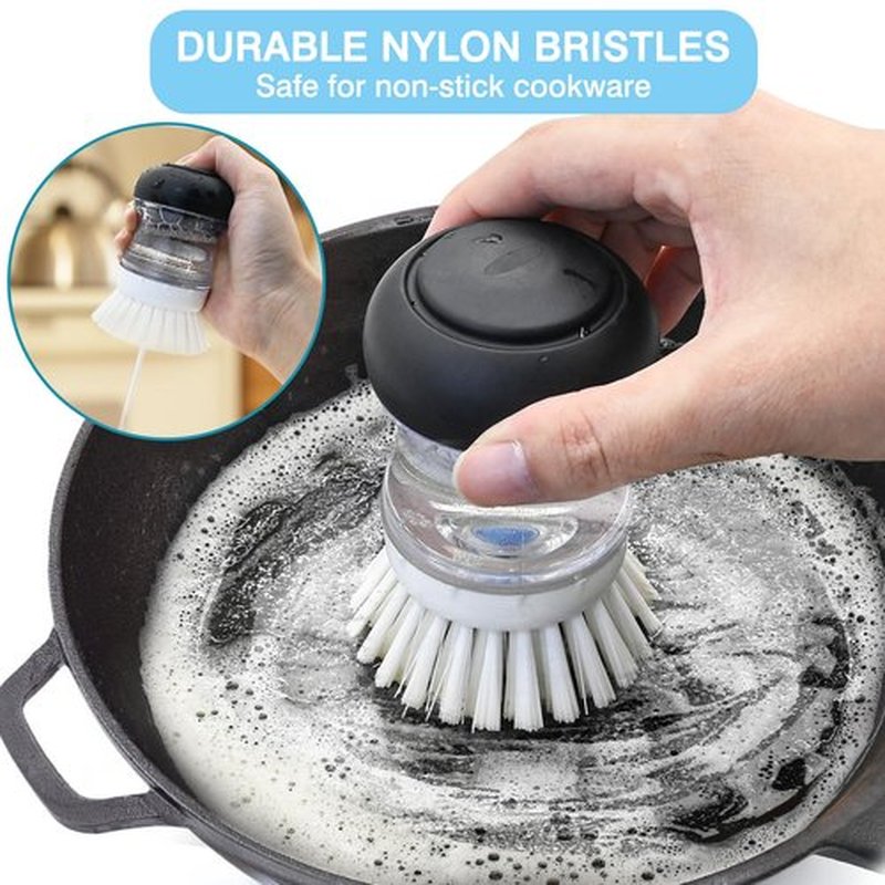 Palm Brush Refill for OXO Good Grips Soap Dispensing Palm Brush, 8 Pack Soap Dispensing Palm Brush Refills, Palm Brush Replacement Head, Palm Brush Refill Head