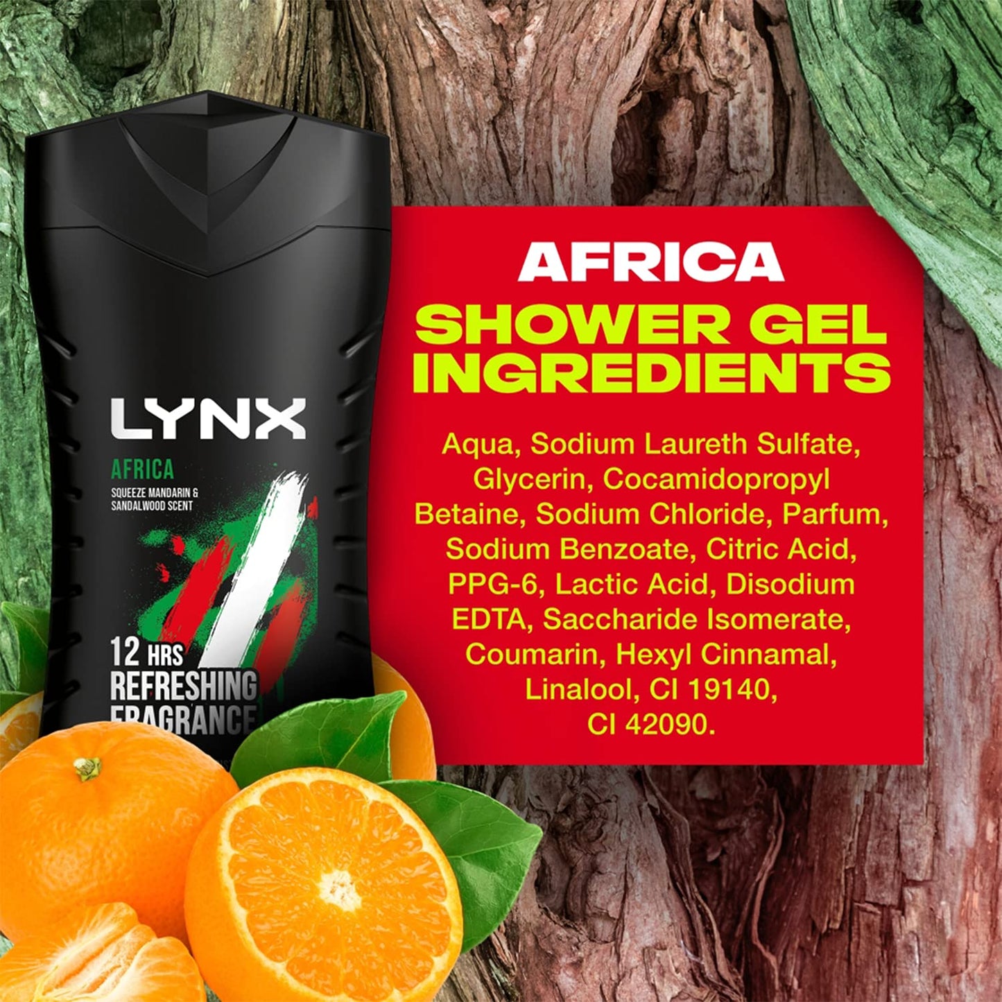 Lynx Shower Gel Africa - 225ml