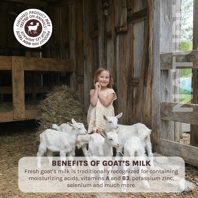 Nature By Canus, Natural Cleanser, Moisturizing Lavender Body wash with Goat Milk, for all skin types 16.9 Fl Oz