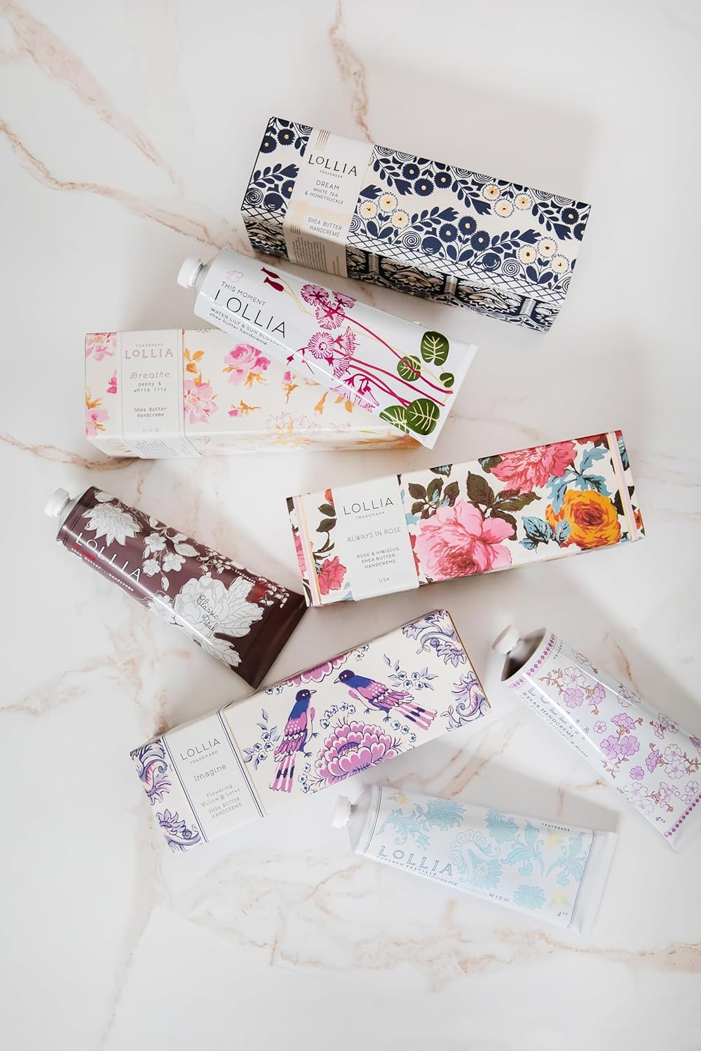 LOLLIA Dream Handcreme | Fragrant, Moisturizing Coveted Hand Lotion | Lightweight and Quick Absorbing | Finest Ingredients Including Shea Butter | 4 oz / 113 g