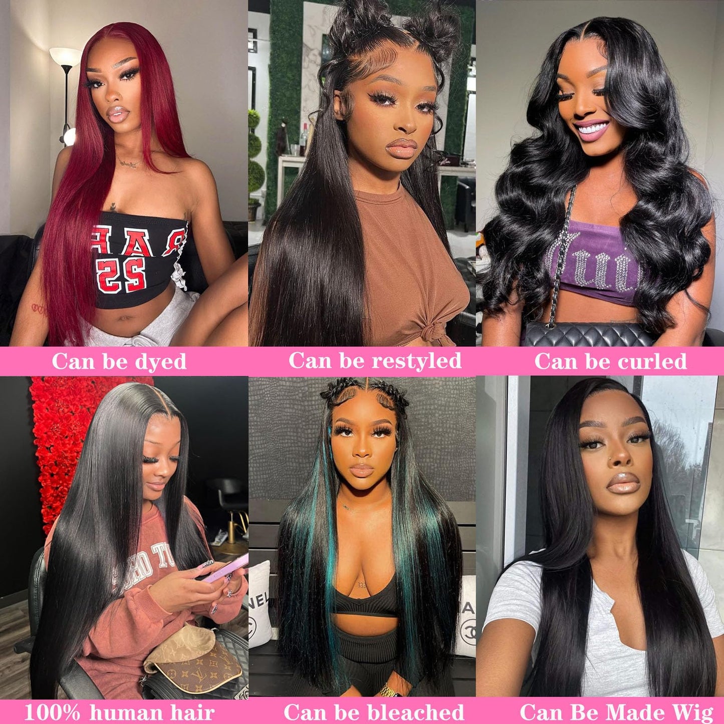 10A Straight Single Bundles Human Hair 24 Inch Brazilian Straight Human Hair Bundles 100% Unprocessed Virgin Weave Bundles Human Hair 1 One Bundle Natural Black Color