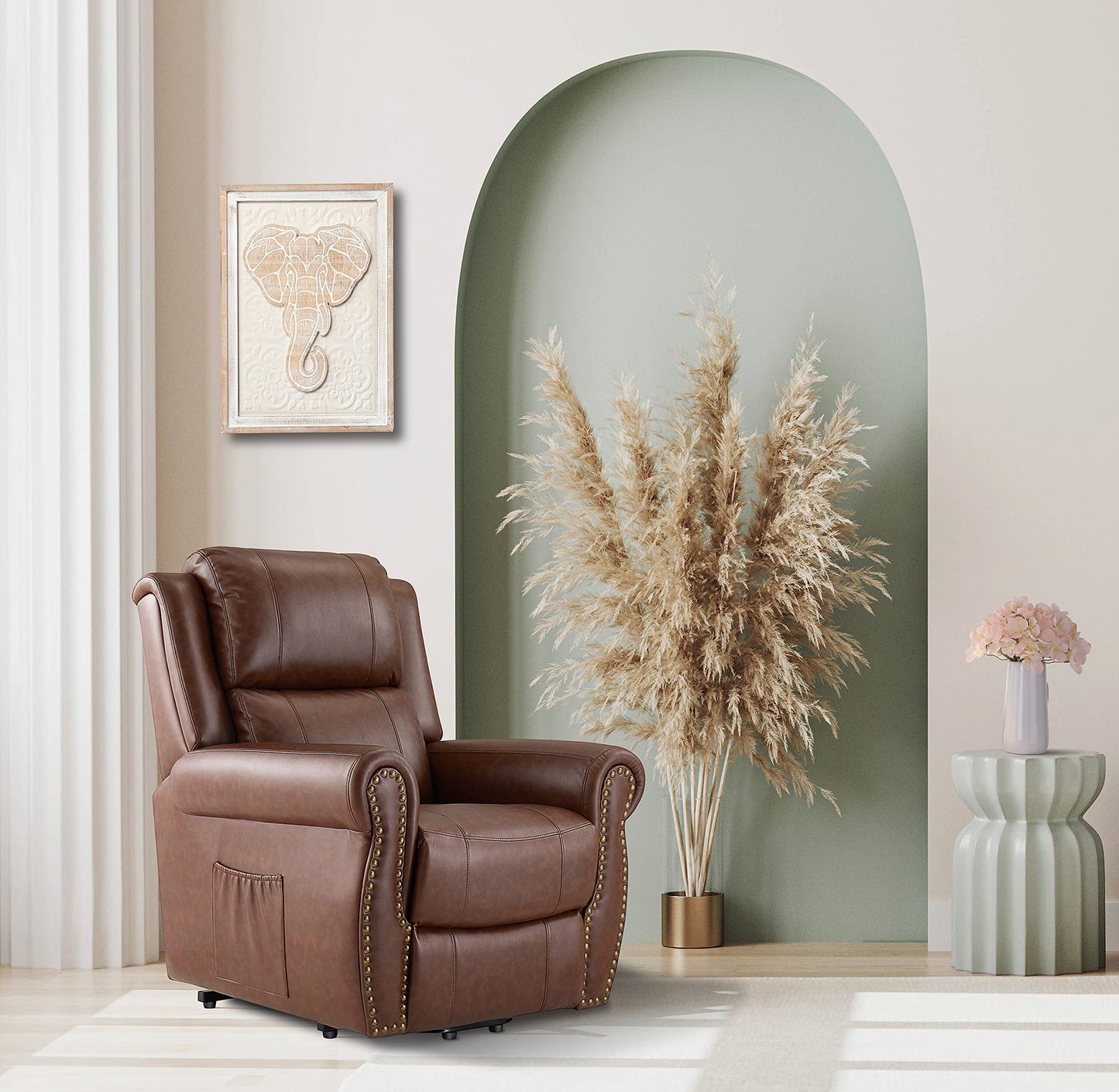 Artiva USA Hamilton Electric Power Lift Recliner Sofa Chair