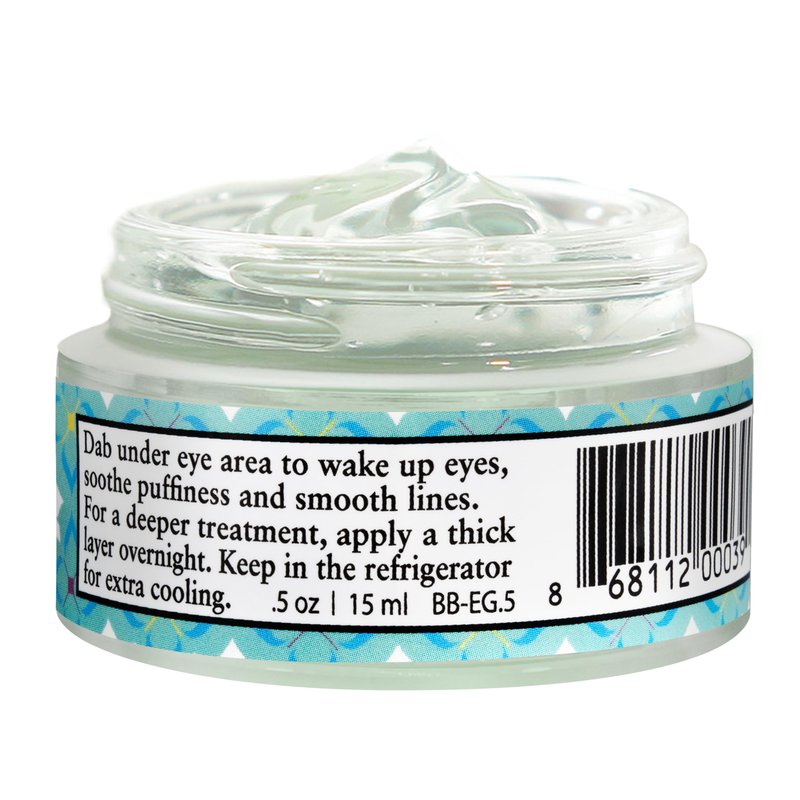Body Boost Cooling Cucumber Tea Gel, Under Eye Gel, 0.5 oz- Reduces Puffiness, hydrate and smooth