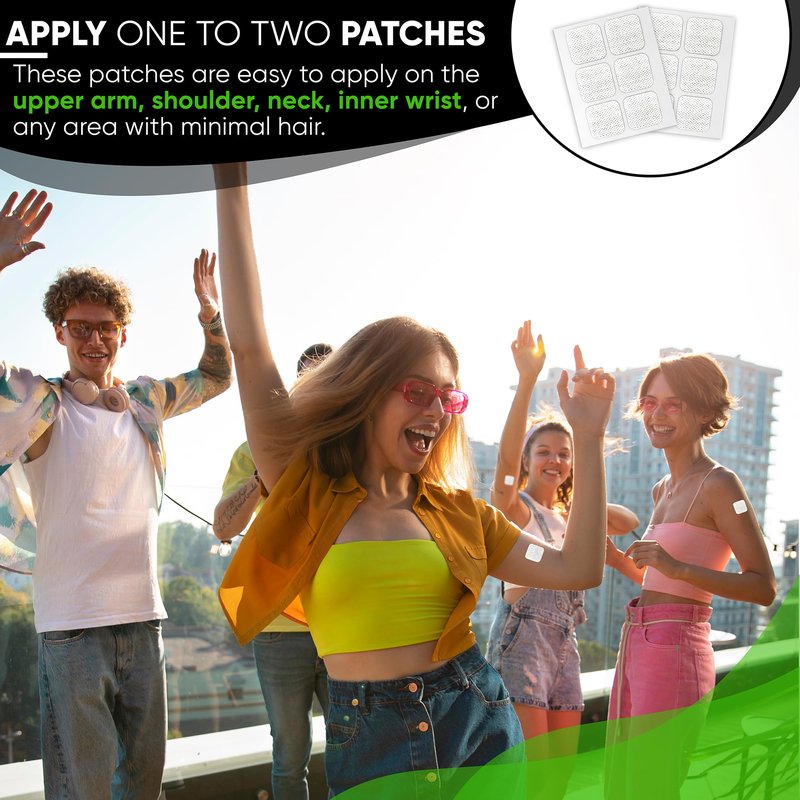 REBOUND Classic Patch - Extended Steady Release - 30 Patches - Natural Blend for a Balanced Nightlife
