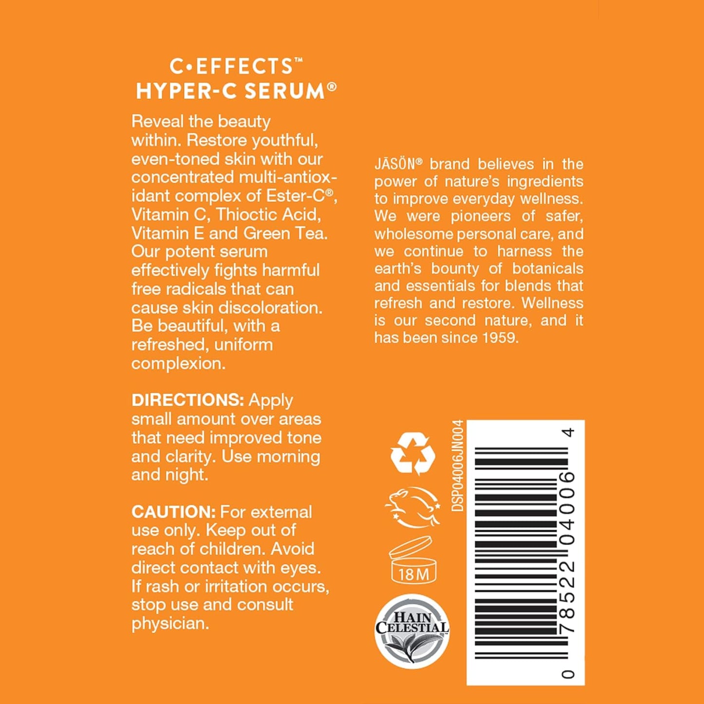 Jason C-Effects Hyper-C Serum, 1 Oz