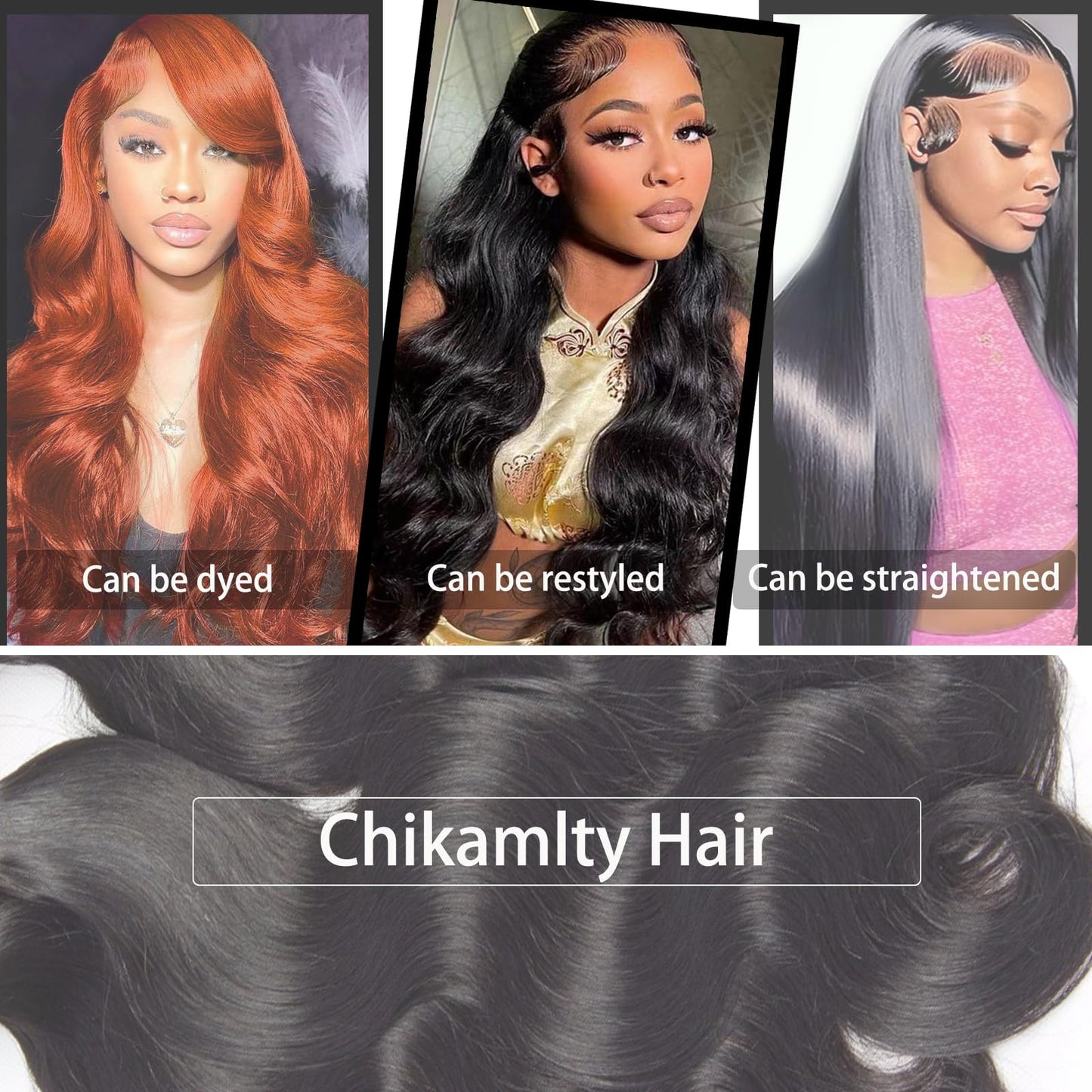 Human Hair Bundles with Closure - Body Wave Bundles with Closure Human Hair 3 Bundles with Closure 24 26 28+20, 100% Unprocessed 12A Brazilian Virgin Hair Bundles with 4x4 Lace Closure Free Part
