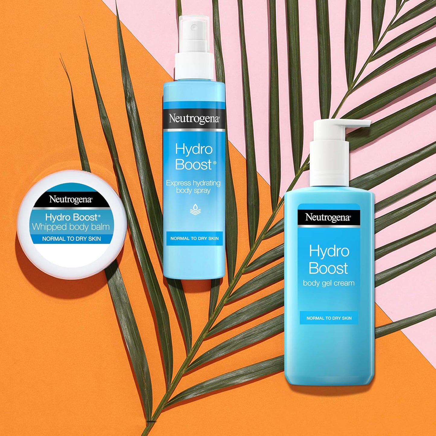 Neutrogena Hydro Boost Fragrance-Free Body Gel Cream with Hyaluronic Acid, Non-Greasy, Fast Absorbing Moisturizer & Hydrating Full Body Cream for Sensitive Skin, Paraben-Free, 16 oz (Pack of 3)