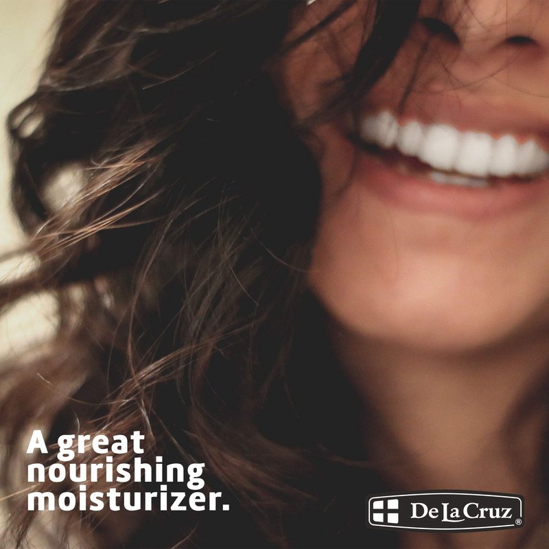 De La Cruz 100% Pure Olive Oil Expeller Pressed for Hair and Skin Lightweight Hair Oil and Moisturizer for Dry Skin and Beauty 2 Fl Oz (2 Bottles)