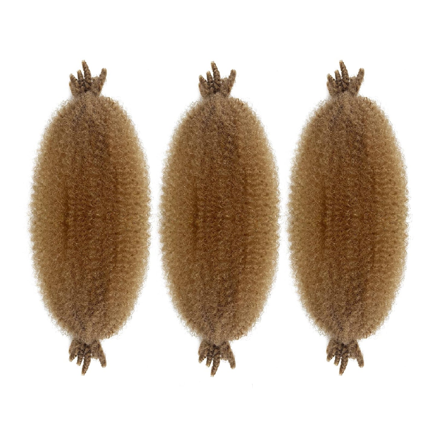 Marley Twist Braiding Hair 12 Inch Afro Twist Hair for Faux Locs Kinky Twist Hair Crochet Hair for Women Springy Afro Twist Hair Pre Stretched Braiding Hair Cuban Twist Hair (12 Inch (Pack of 3), 27#)