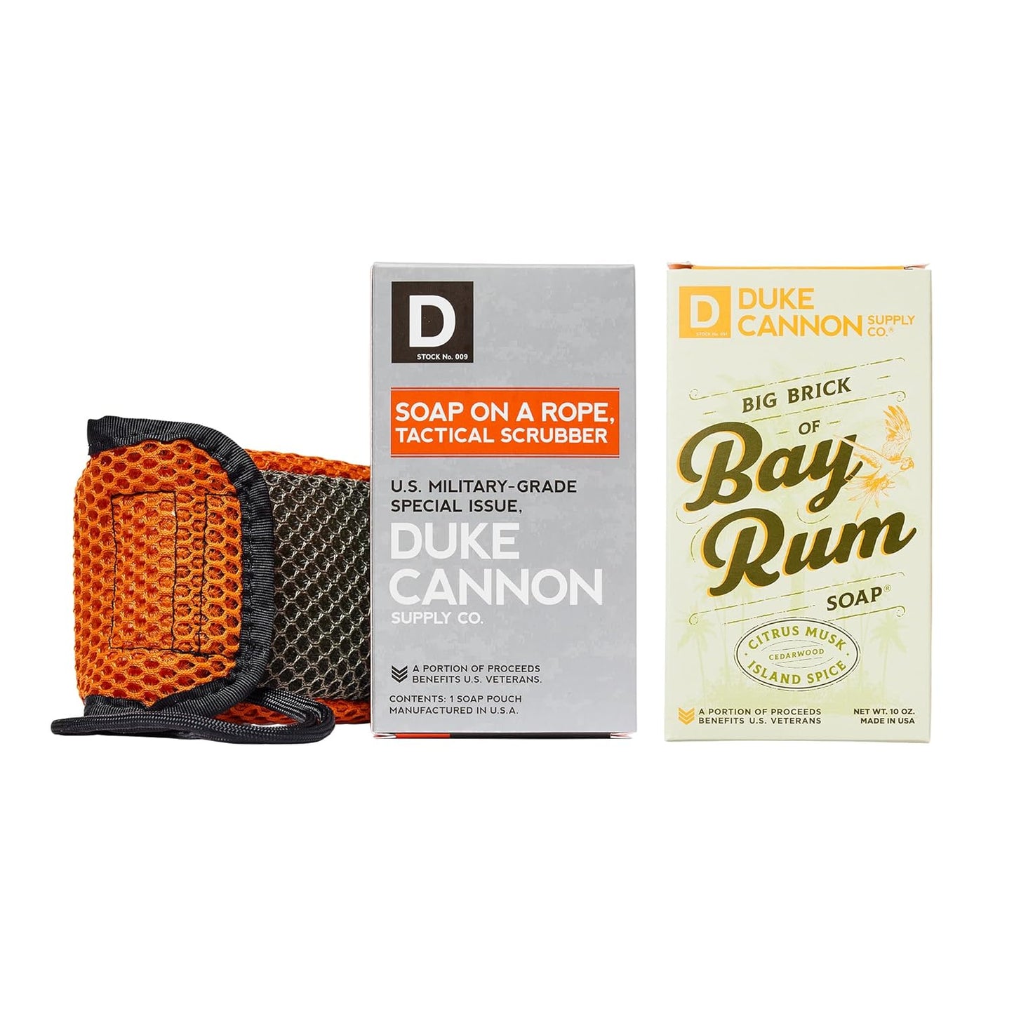 Duke Cannon Supply Co. Tactical Scrubber Big Brick of Soap - Naval Diplomacy