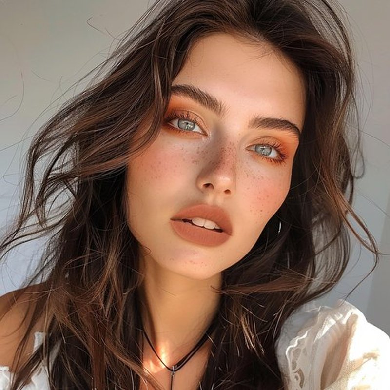 DE'MUMU Peach Lipstick Matte for Women Superstay Nude Long Lasting Lipstick Smudgeproof Liquid Lipsticks Cruelty Free Lip Makeup (DM14 Peach Nude)