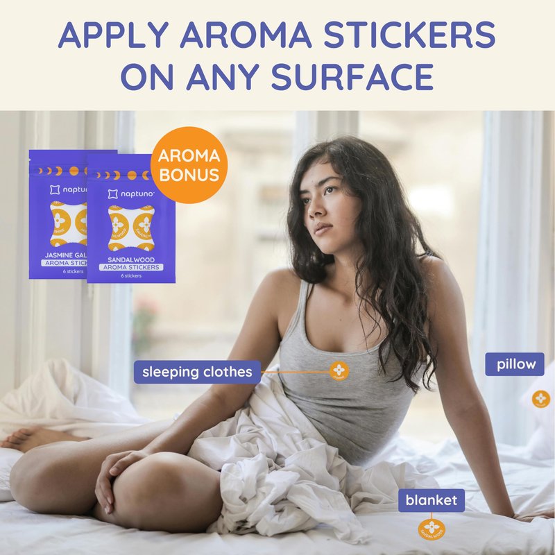 Naptuno 16 Packs Steam Eye Mask for Dry Eyes, Self Heating Disposable Eye Compress, Puffiness Relief, Travel, Relaxing Spa Gifts with 12 Aroma Stickers (Lavender)