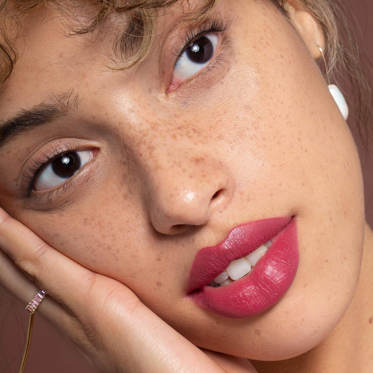 ILIA - Color Block Lipstick | Non-Toxic, Vegan, Cruelty-Free, Hydrating + Long Lasting, No Budge Color with Full Coverage (Amberlight (French Nude With Neutral Undertones), 0.14 oz | 4 g)