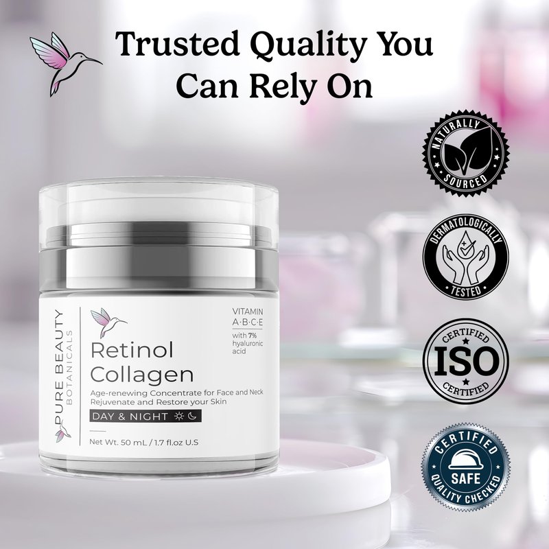 Pure Beauty Botanicals Retinol Collagen Age-renewing Concentrate