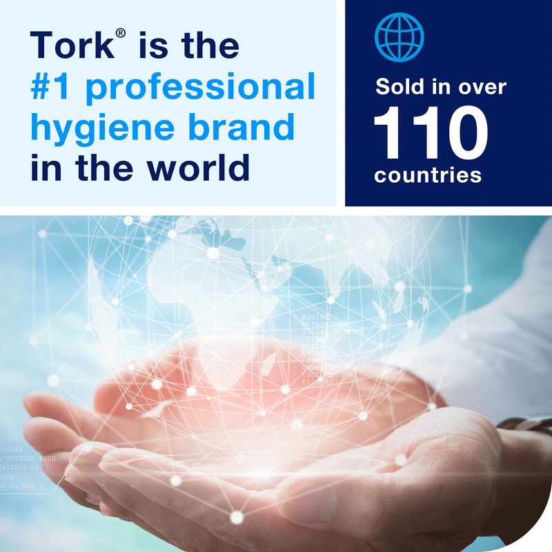 Tork Antibacterial Foam Soap S4, Helps Kill Common Bacteria, 6 x 1L, 401215