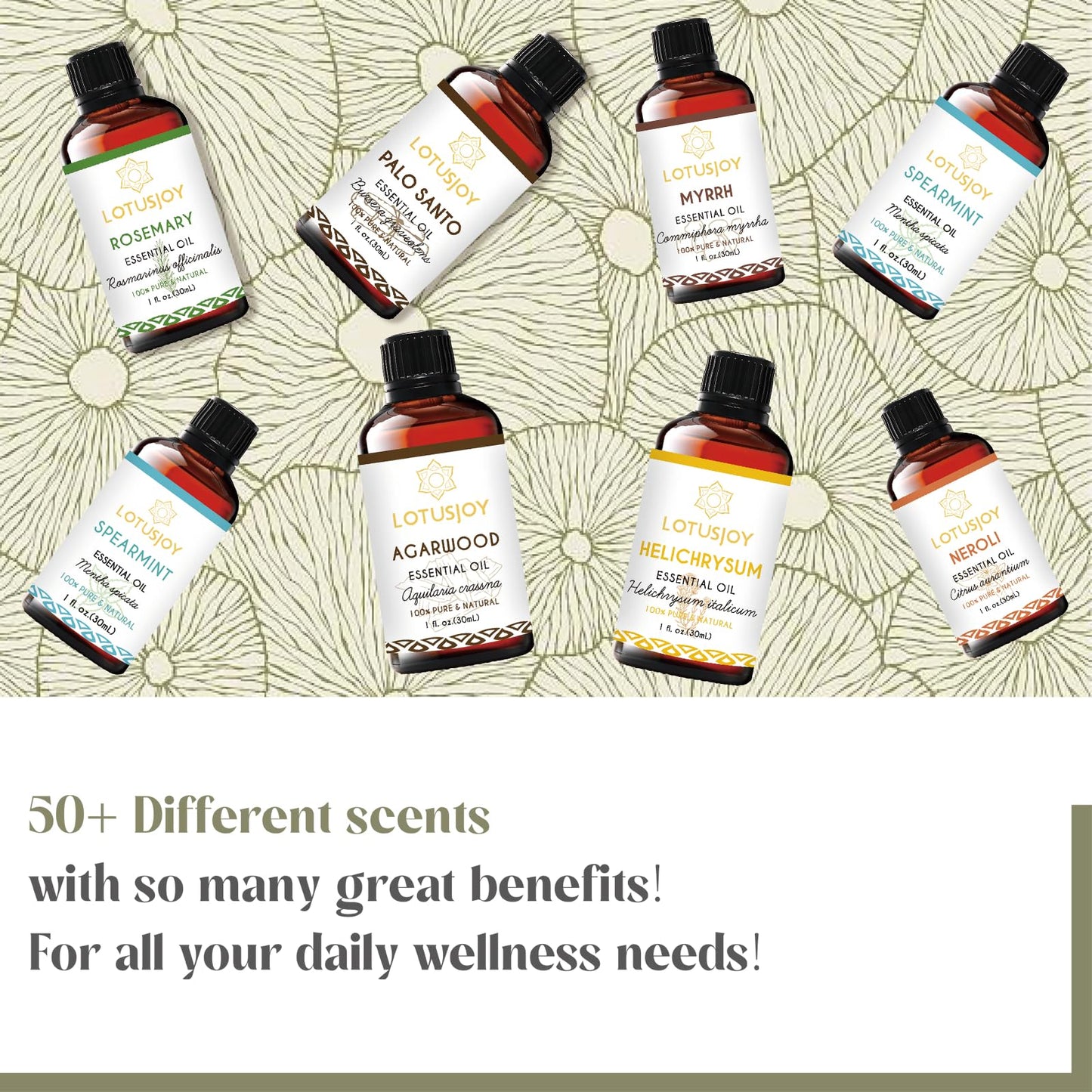 LOTUSJOY Calamus Essential Oil for Skin Hair Diffuser DIY Anointing Oil- 1 Oz
