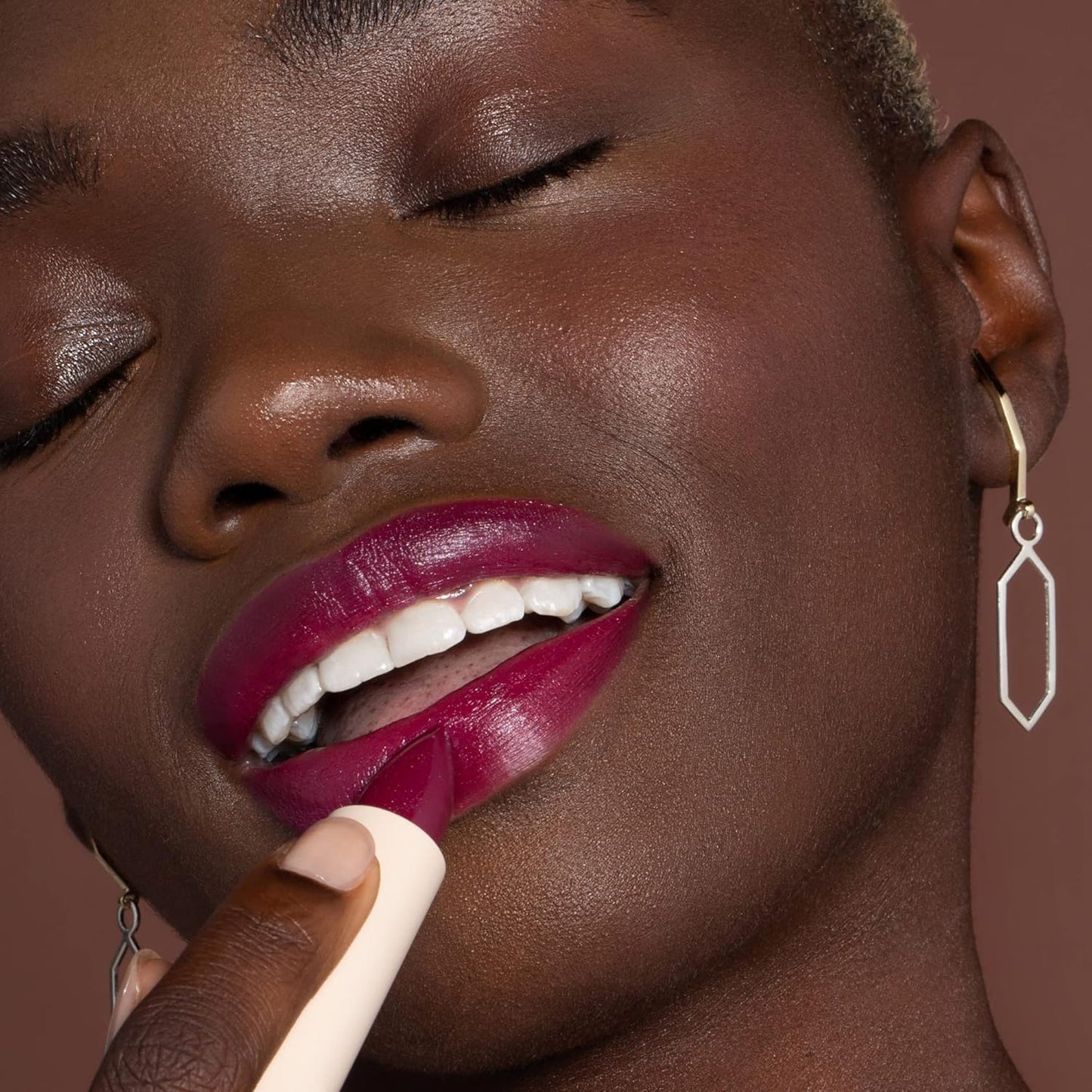 ILIA - Color Block Lipstick | Non-Toxic, Vegan, Cruelty-Free, Hydrating + Long Lasting, No Budge Color with Full Coverage (Amberlight (French Nude With Neutral Undertones), 0.14 oz | 4 g)