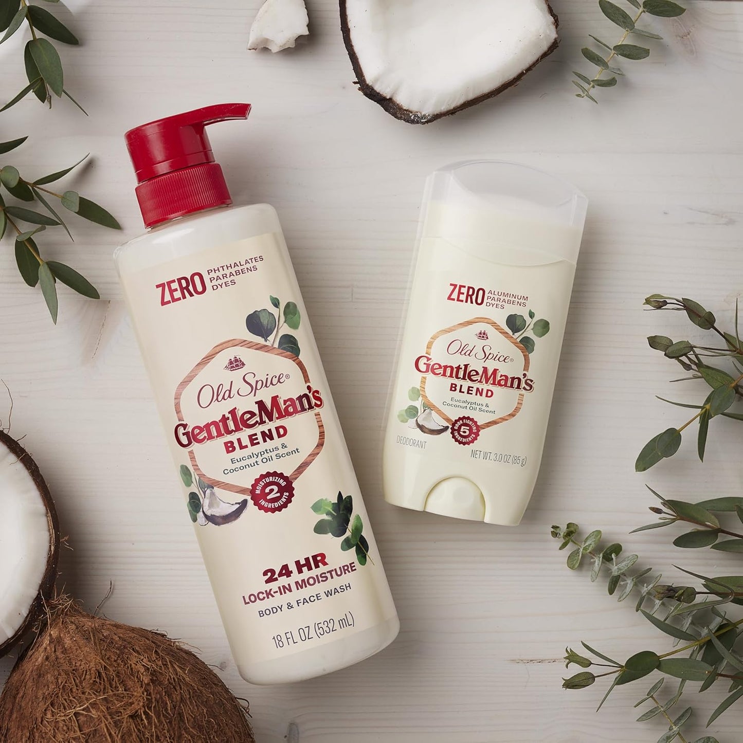 Old Spice Hand & Body Lotion for Men, Gentleman's Super Hydration, 24/7 Moisturizing with Vitamin B3 Complex, Fast Absorbing, Lavender + Mint Cream, 17 oz (Pack of 4)