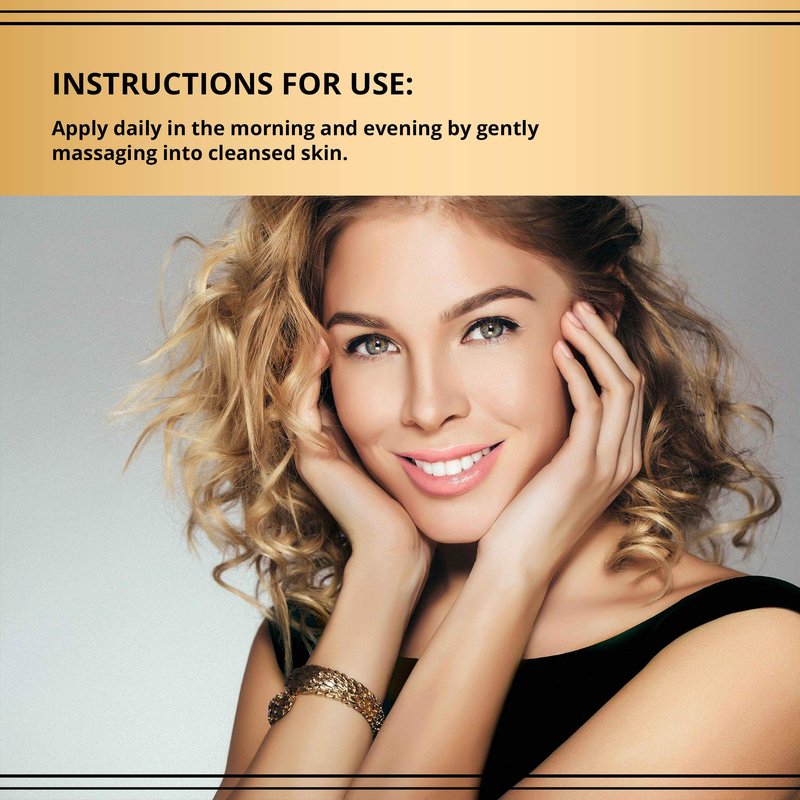 Gold Lift Expert Luxurious Multi Nourishing Cream Serum with 24k Gold Ages 50 and Above