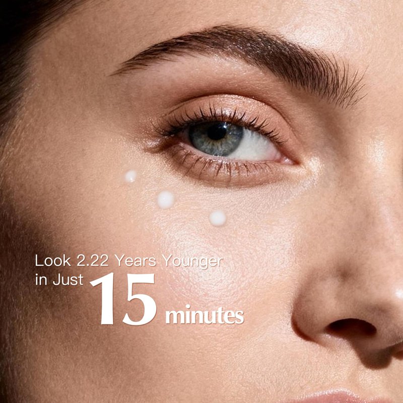 MORlTEK Deep Anti-Aging Wrinkle Remover & Eye Serum Visibly Reduces Under-Eye Bags, Puffiness, Dark Circles, Wrinkles, Fine Lines & Crow's Feet Instantly