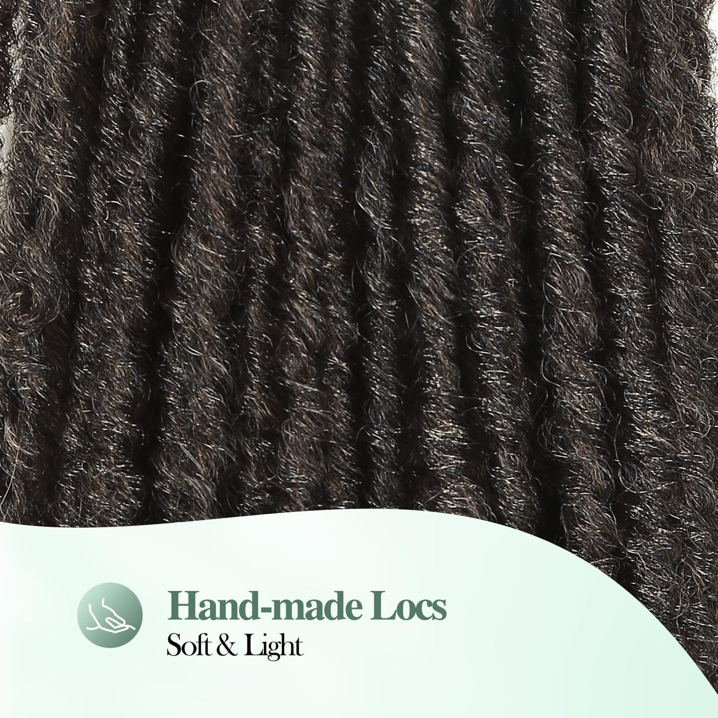 WIGER Clip In Dreadlock Ponytail Extensions Faux Locs Twisted Hairpiece for Black Women Ombre Blonde Medium Length Coily Curly Ponytails Goddess Locs Wrap Around Synthetic Fake Pony Hair