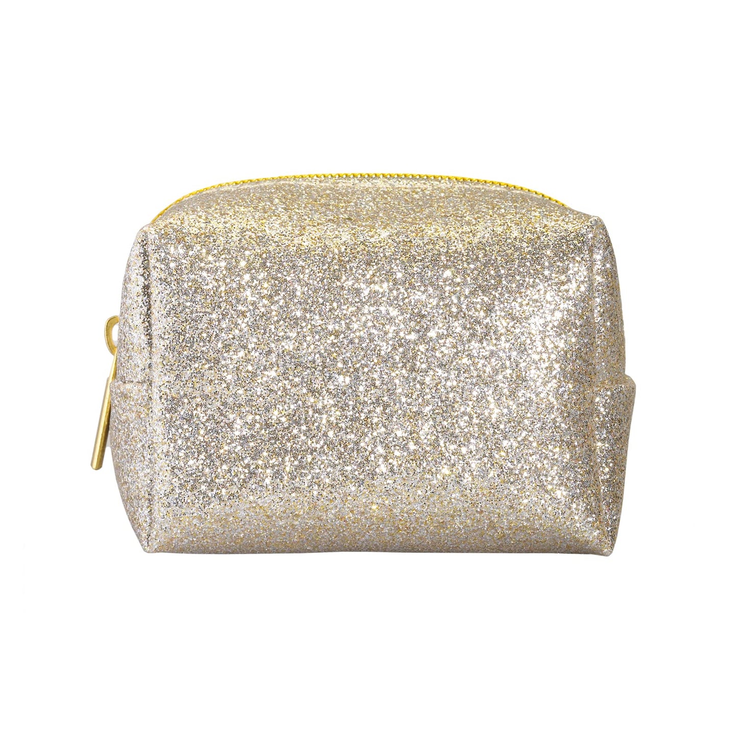 Pinch Provisions Champagne Glitter Minimergency Kit for Brides, Includes 21 Must-Have Essential Items for The Big Day, Compact, Multi-Functional Zipper Pouch, Perfect Survival Kit for Team Bride