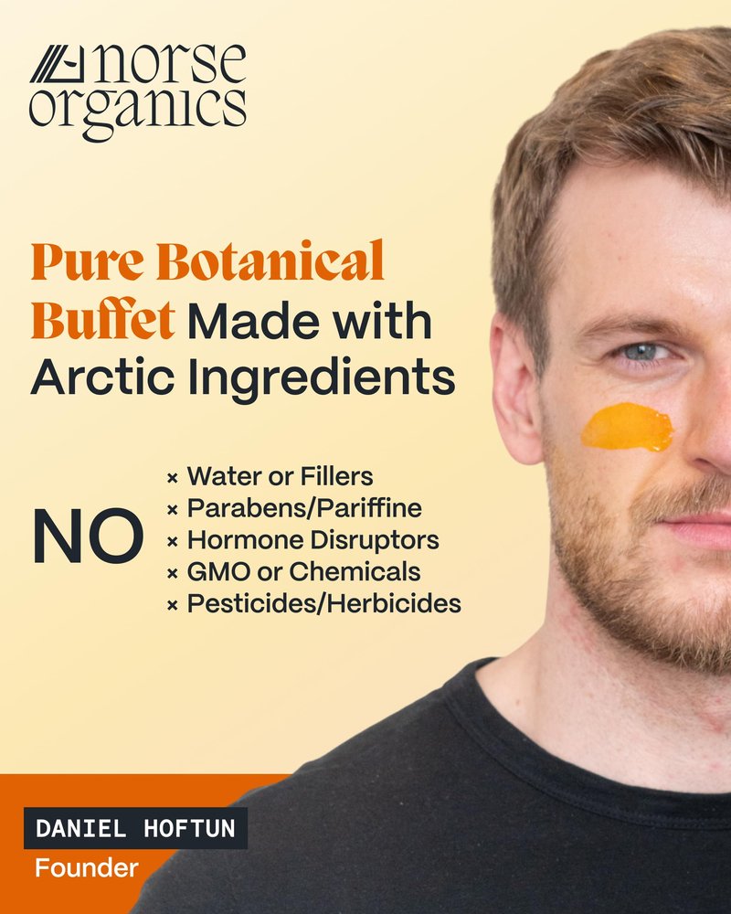 Norse Organics Pimple Scars Balm 2.0 | Botanical Body Balm with Arctic Herbs & Beeswax | Comfrey, Arnica & Sea Buckthorn | Restores & Smooths Skin | 1 oz