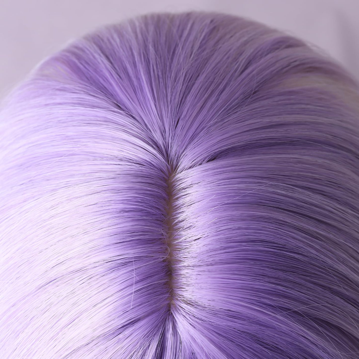 RightOn Purple Ombre Wig Long Wavy Wig Ombre Purple Wig with Bangs Purple Wigs with Wig Cap