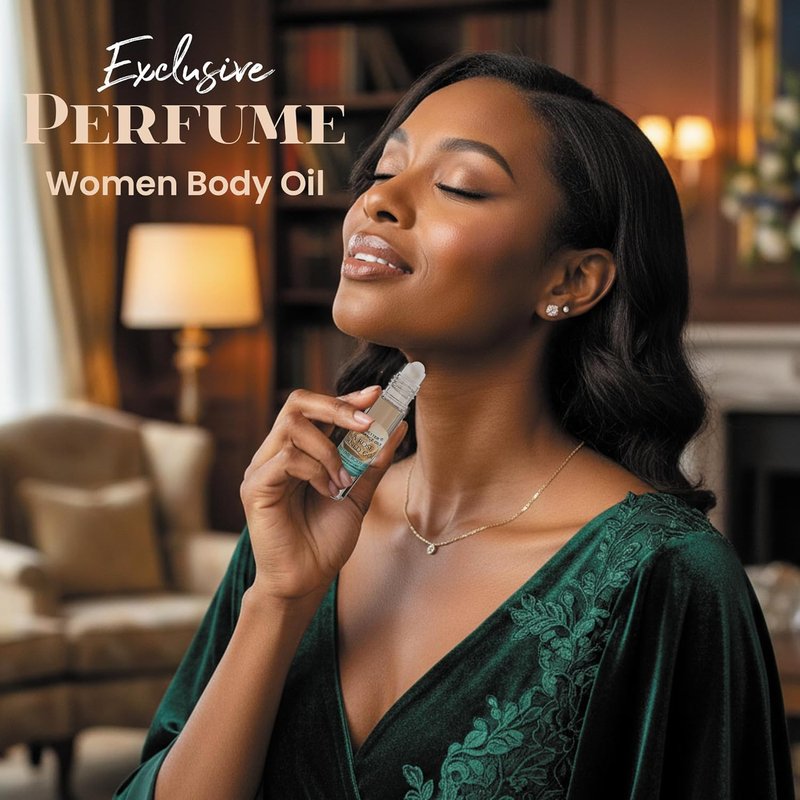 Rose Turned Gold Perfume Oil for Women - Luxurious Fragrance Blend
