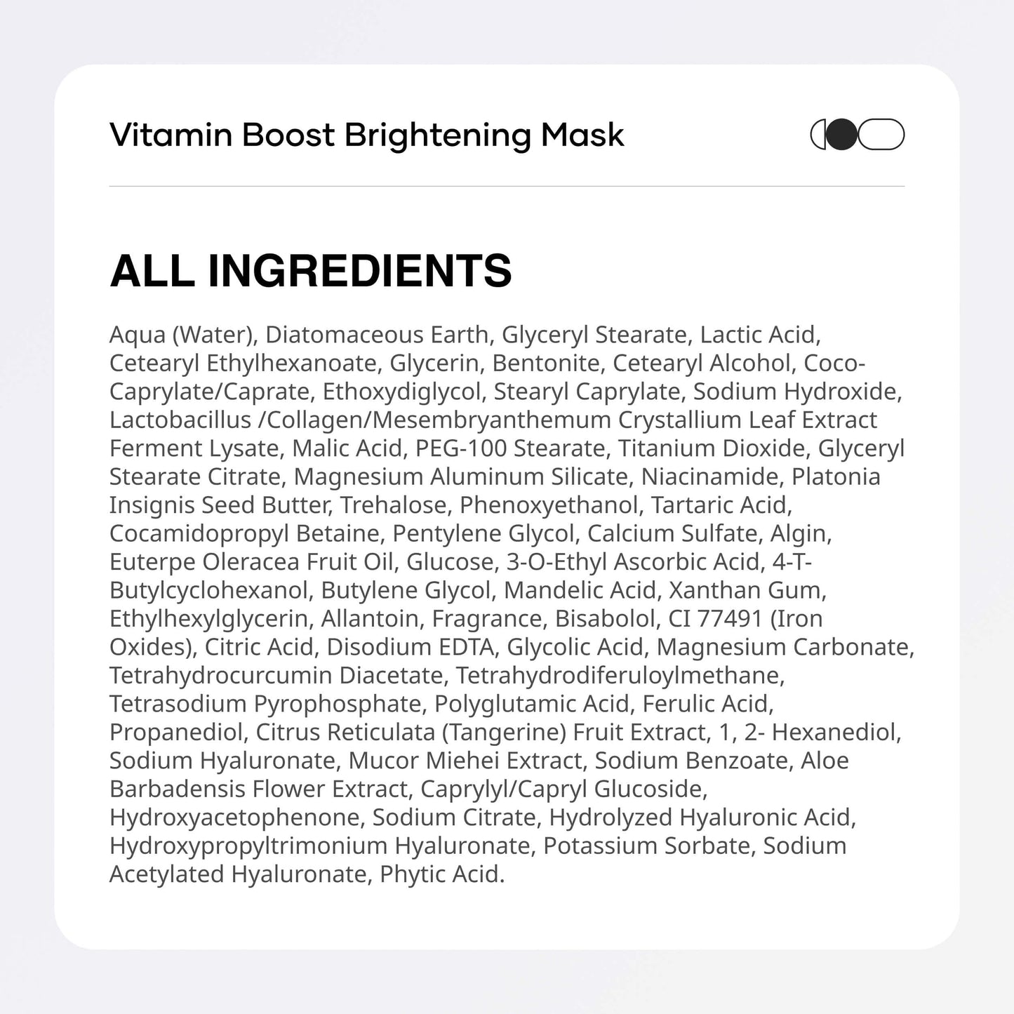 Cureskin Vitamin Boost Face Mask | D Tan Pack for Tan Removal, 1.76 Ounce (Pack of 1)