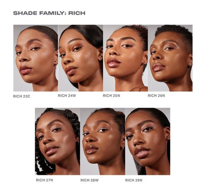 Morphe Lightform Liquid Foundation - Extended Hydration Foundation Makeup with a Lasting, Natural Radiant Finish - Long-Wearing Formula with Buildable, Medium Coverage - Rich 25N (1.01 fl oz)