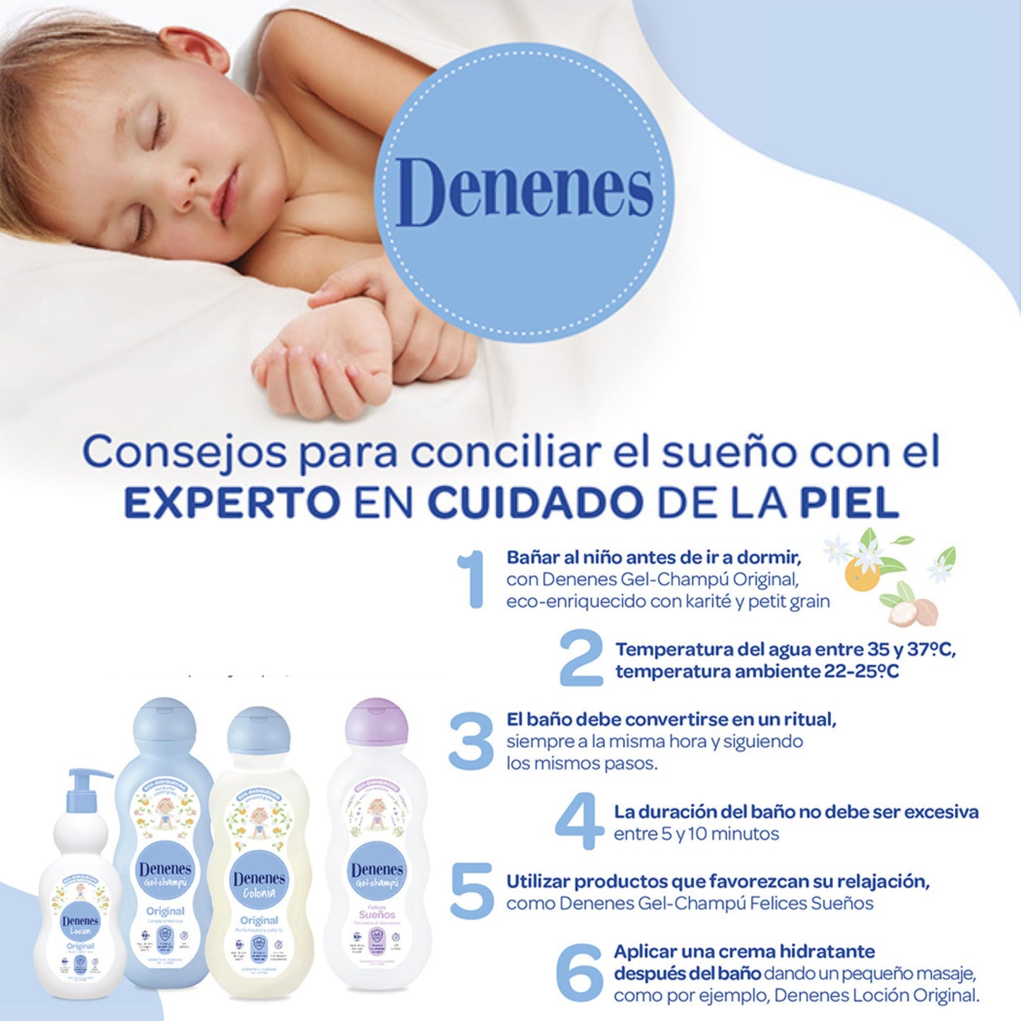 Denenes Baby Cologne 20 oz./600ml