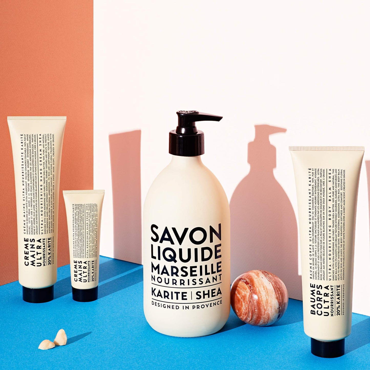 Compagnie de Provence Savon de Marseille Liquid Soap - Karite Shea Butter - 16.7 oz and 33.8 oz Bottles