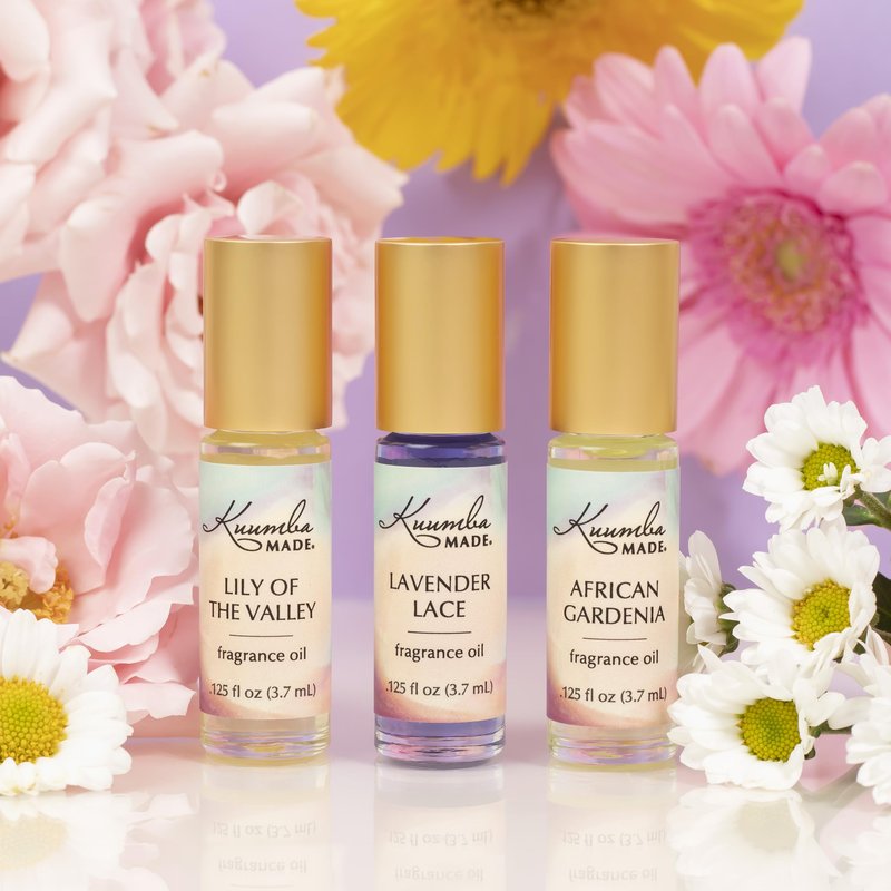 Kuumba Made Lily Of The Valley Fragrance Oil, Long-Lasting Small-Batch Perfume Roller, Vegan, Alcohol-Free, .125 Fl Oz
