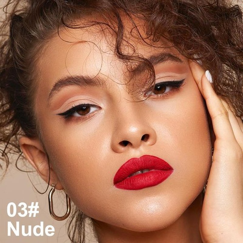 Erinde Nude Waterline Eyeliner Pencil, Waterproof Sharpenable Gel Eyeliner Pencil, Long-Lasting Ultra-Smooth Creamy Matte Finish, Smudge-Proof, Matte Finish, Nude Beige