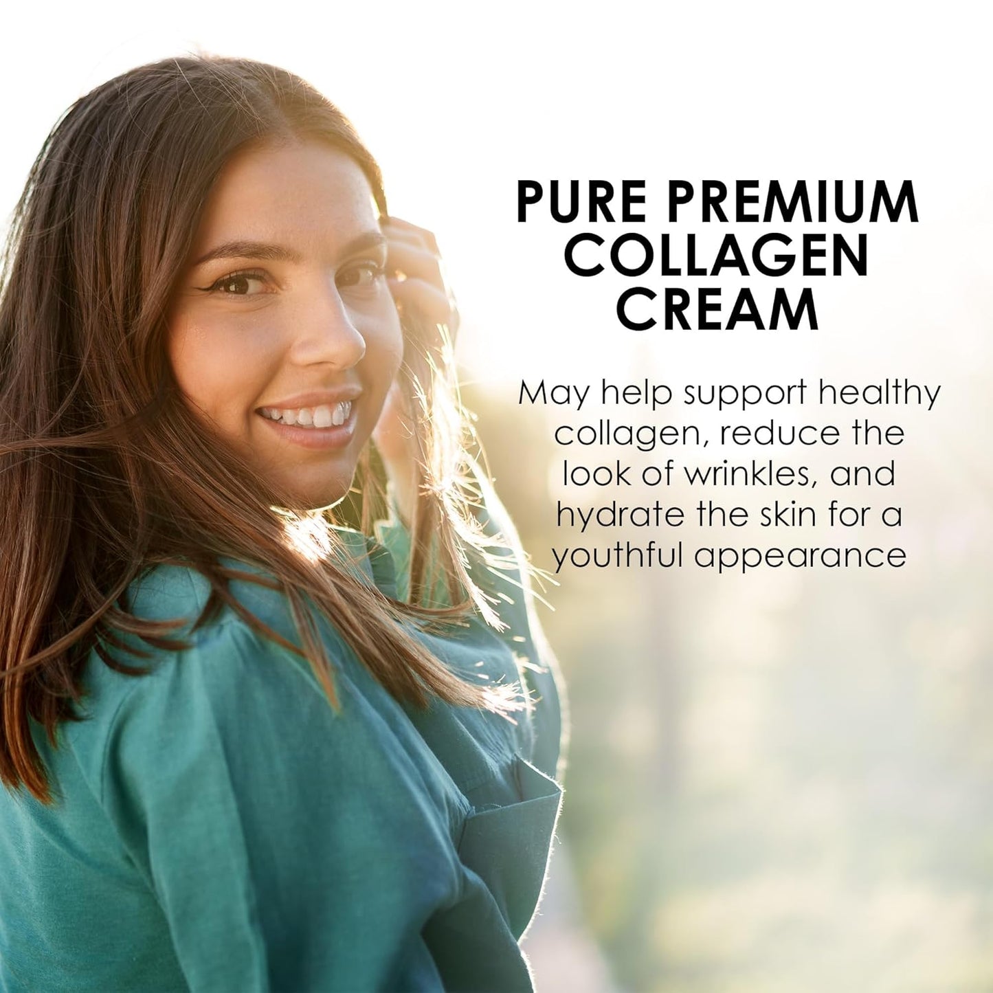 MASON NATURAL Collagen Premium Skin Cream - Anti Aging Face and Body Moisturizer, Intense Skin Hydration and Firmness, Pear Scent, Paraben Free, 2 OZ (4-Pack)