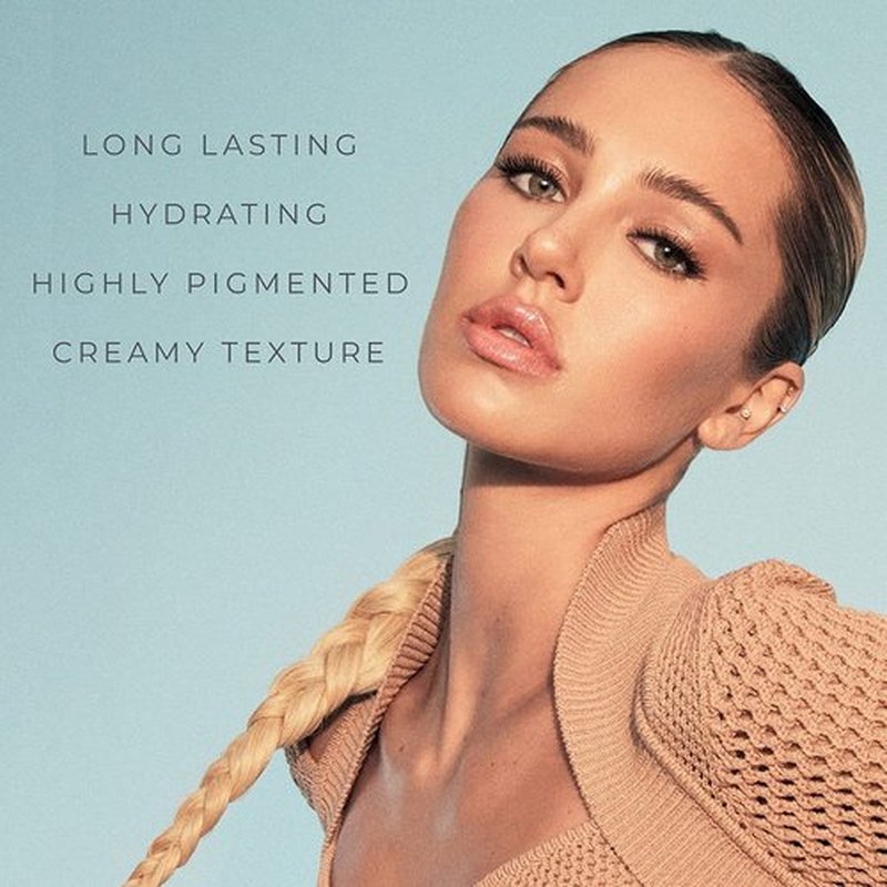 Rinna Beauty Icon Collection - Lip Gloss - Firecracker - Tinted, Hydrating, Long-Lasting - High Pigment and Shine, Vegan, No Parabens, Clean Makeup, Flavor-Free, Cruelty-Free - 1 each